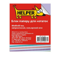 Папір для бокса 90*90*80мм MIX Helper 1023