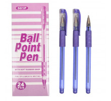 Ручка масляна Ball Pen 501Р - фіолетова