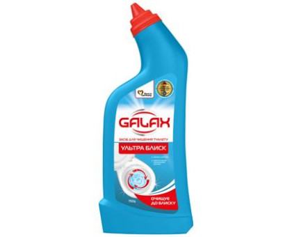 Засіб чистячий для унітазу Galax das PowerClean "Ультра блиск" ,750г