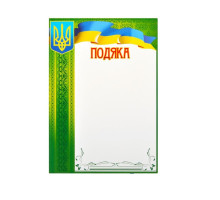 Бланк - Подяка 01-017