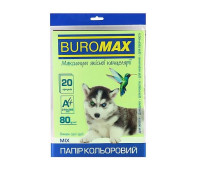 Папір кольоровий А4 80 Dark+Neon Mix BuroMax - 20арк