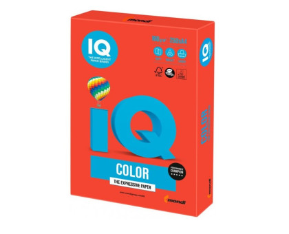 Папір кольоровий А4 80 IQ INT Mondi CO44 (500арк) - коралово-червоний