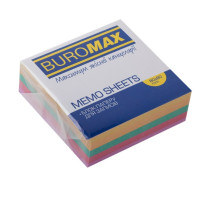 Папір для бокса 80*80*30мм Color BuroMax ВМ.2273