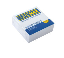 Папір для бокса 80*80*30мм Білий BuroMax ВМ.2201