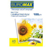 Плівка для ламінації А-5 100мк 100шт BuroMax BM.7754