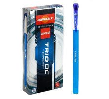 Ручка кулькова Trio DC UX-105 - синя