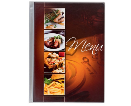 Папка з файлами А4 6 шт Меню 0309-0050-99