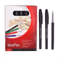 Ручка масляна Radius Face-Pen - чорна