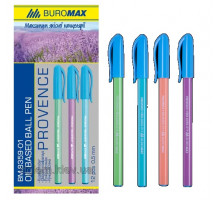 Ручка масляна BuroMax ВМ.8359-01 - синя