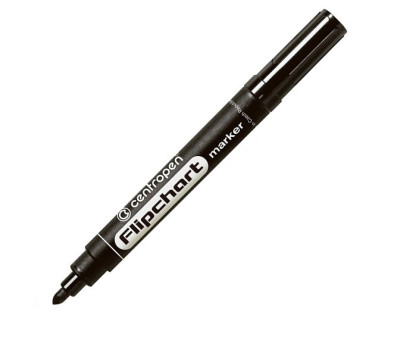 Маркер для фліпчартів 8550 Centropen - чорний