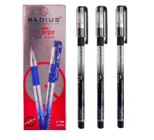 Ручка масляна Radius I-Pen Індія - чорна