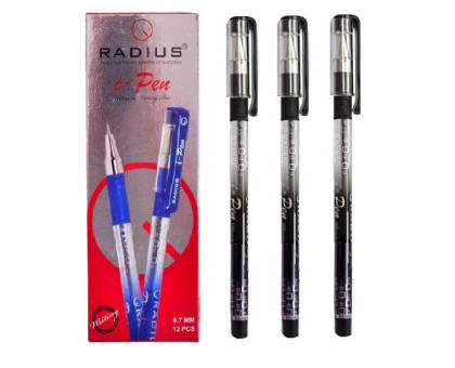 Ручка масляна Radius I-Pen Індія - чорна