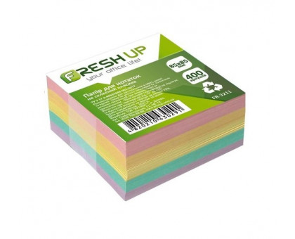 Папір для бокса 85*85*40мм Сolor Fresh Up FR-3211