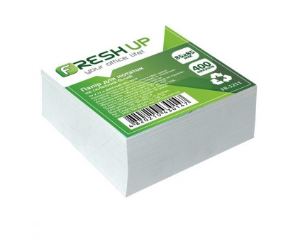 Папір для бокса 85*85*40мм Білий Fresh Up FR-1211