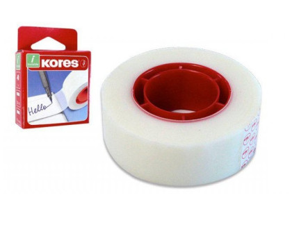 Стрічка клейка 19*33 Kores K53319 - прозора матова