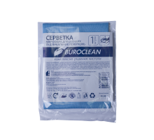 Серветки мікрофібри для скла 30*30 BuroClean - 1шт