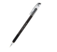 Ручка кулькова Fine point (полібег) UX-111-01P - чорна