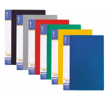 Папка-швидкозшивач А4 твердий пластик Economix Clip A E31207 - асорті Light