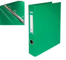Папка 4 кільця А4 4см BuroMax ВМ.3106-04 - зелена