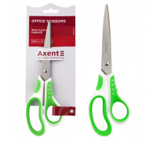 Ножиці 21см Axent Shell 6305-09-A - біло-салатові