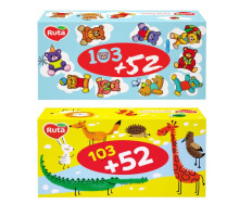 Серветки пенал дитячі Ruta Kids - 155шт