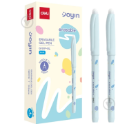 Ручка гелева Пиши-стирай Deli EG161P-BL - синя
