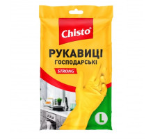 Рукавиці гумові Chisto L