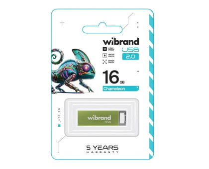 Карта пам'яті USB Flash Wibrand USB 2.0 Chameleon 16Gb