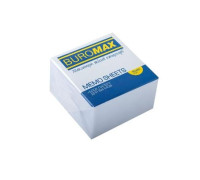 Папір для бокса 80*80*50мм Білий BuroMax ВМ.2204 - проклеєний