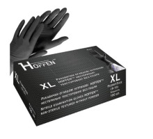 Рукавиці нітрилові HOFFEN Black XL - 100шт (50пар)
