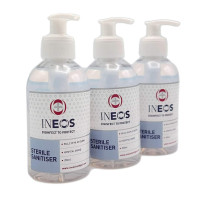Антисептик для рук Ineos з дозатором - 250мл (гелевий)