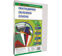 Обкладинка для брошурувальника картонна А-4 230мк 100шт DA Delta Color - біла