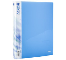 Папка 4 кільця А4 3,5см Axent 1208-22-A - блакитна