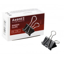 Біндер 19мм Axent 4401-A - 12шт