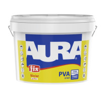 Клей ПВА 10л Aura Fix