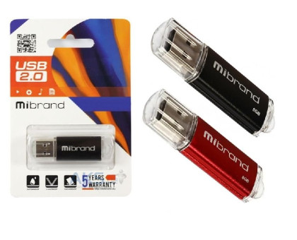 Карта памяті USB 8Gb Mibrand Cougar
