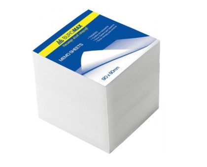 Папір для бокса 90*90*70мм Білий BuroMax BM.2218