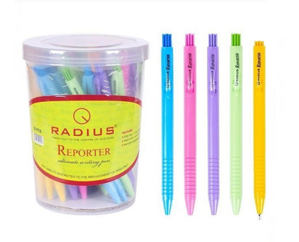 Ручка кулькова авт. Reporter Radius - синя