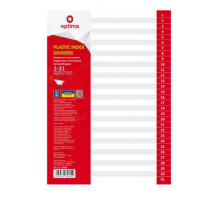 Індекс-розділювач сторінок А4 цифровий (1-31) Optima O35805 - 31арк
