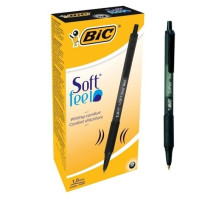 Ручка кулькова авт. Soft Feel BIC - чорна