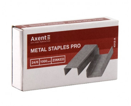 Скоби №24/6 Axent Pro 4312-A