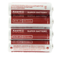 Елемент живлення АА LR6 Axent 5556-1-А сольова- 4шт