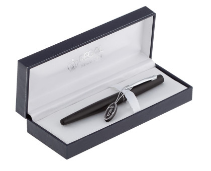 Ручка подарункова кулькова в футлярі Regal R502424.L.R - чорна