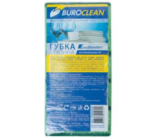 Губка кухонна Buroclean 10200220 EuroStandart крупнопористі, 5шт