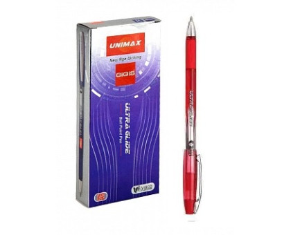 Ручка кулькова Ultraglide UX-114 - червона