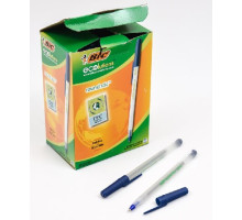 Ручка кулькова Round Stic Eco BIC - синя