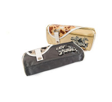 Пенал шкільний косметичка 2 відділення 22481 - асорті