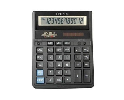 Калькулятор CITIZEN SCD-888T - чорний