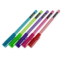 Ручка масляна ECONOMIX Tropic 0,7мм E10247 - синя