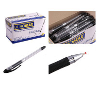 Ручка масляна MaxOFFICE BM.8352-02 - чорна